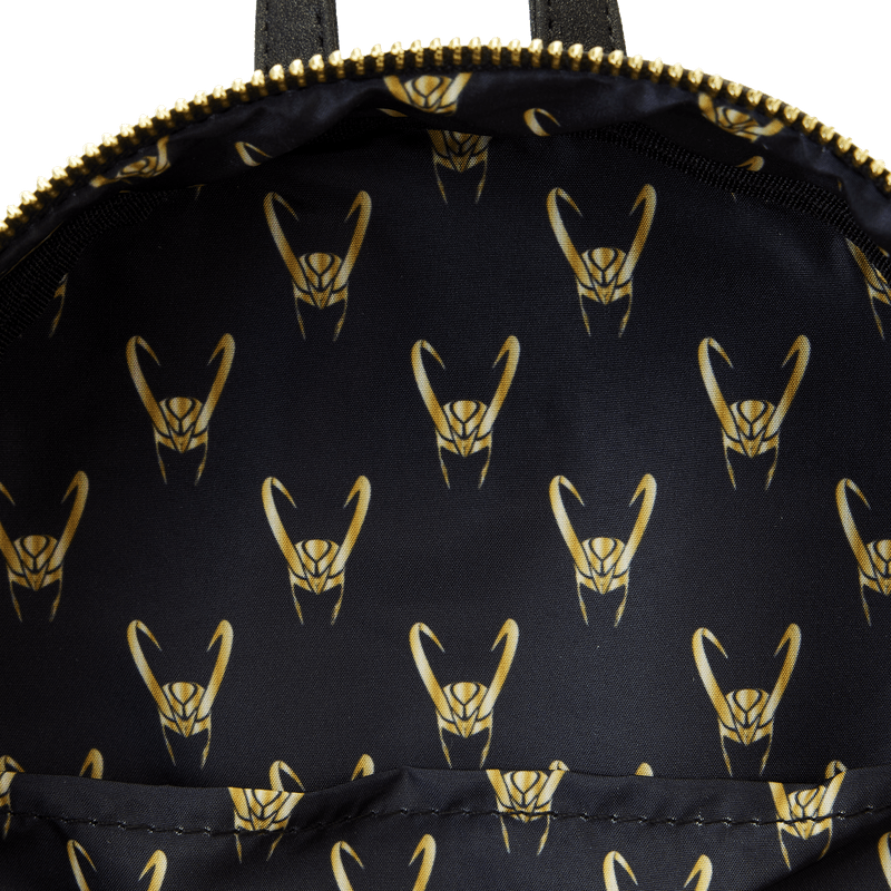 Loungefly LF Marvel Loki Metallic Cosplay Mini Backpack Kawaii Gifts 671803393288
