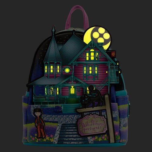 coraline glow in the dark house mini backpack Loungefly Coraline House Glow in the Dark Mini Backpack
