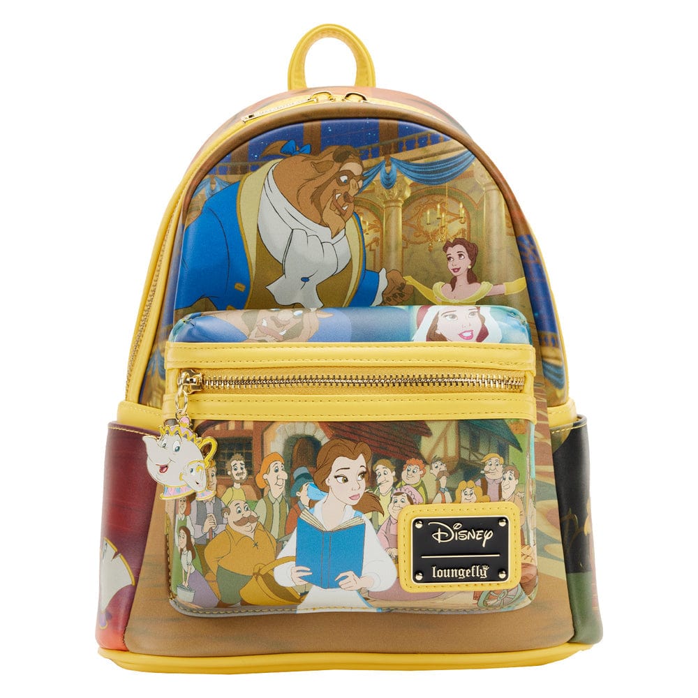 Loungefly Disney Beauty and the Beast Princess Scenes Mini Backpack ...