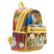 Loungefly Loungefly Disney Beauty and the Beast Princess Scenes Mini Backpack Kawaii Gifts 671803426290