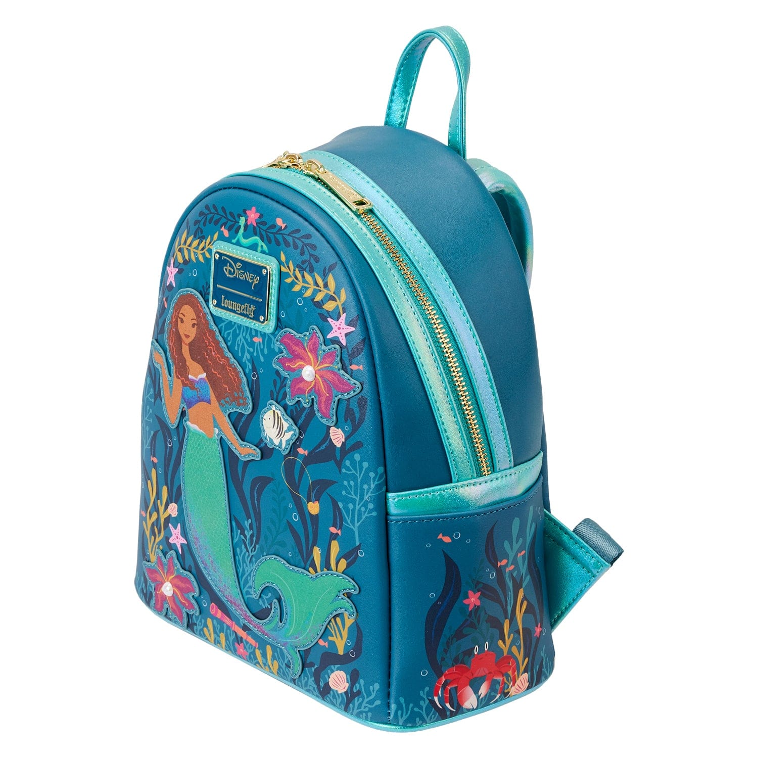 disney mini backpack little mermaid Loungefly The Little Mermaid Live Action Mini Backpack