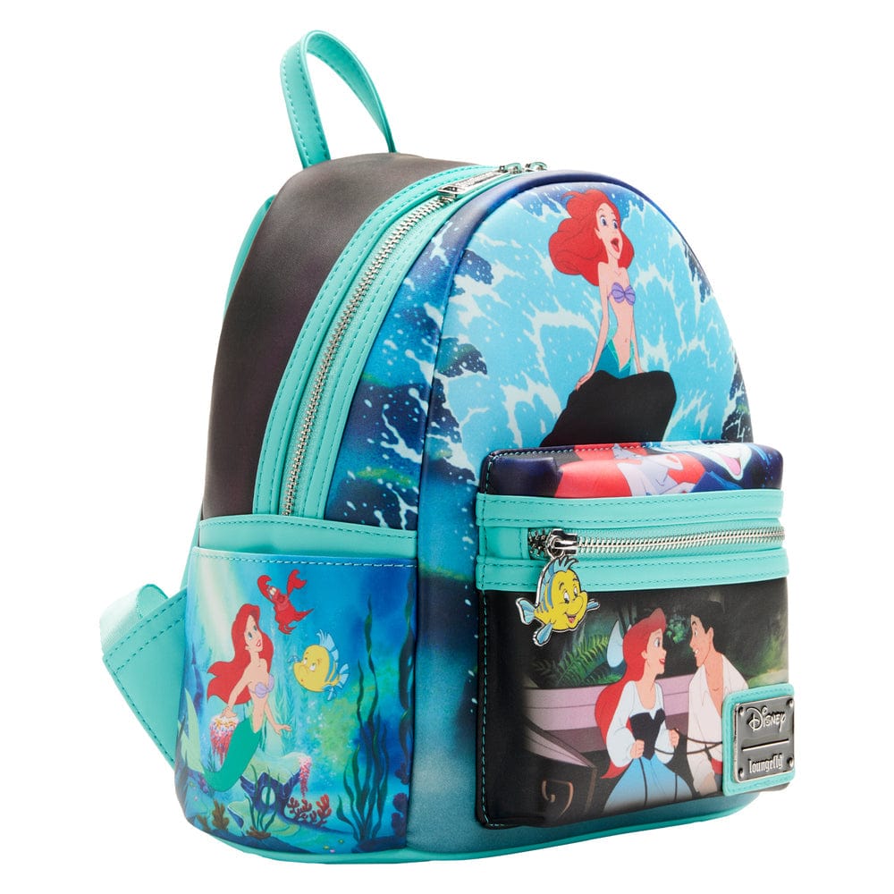 Loungefly Loungefly Disney The Little Mermaid Princess Scenes Mini Backpack Kawaii Gifts