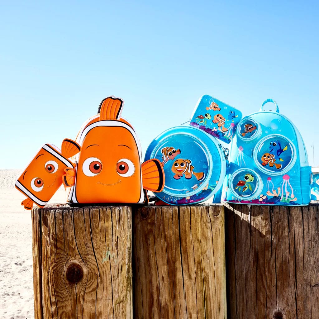 finding nemo backpack mini Loungefly Finding Nemo 20th Anniversary Bubble Pocket Mini Backpack