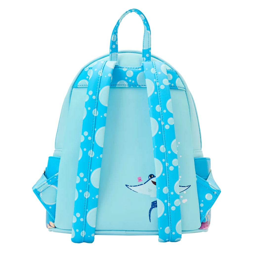 finding dory mini backpack Loungefly Finding Nemo 20th Anniversary Bubble Pocket Mini Backpack