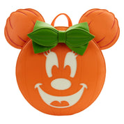 Loungefly Loungefly Minnie Mouse Glow in the Dark Pumpkin Mini Backpack Kawaii Gifts 671803426115