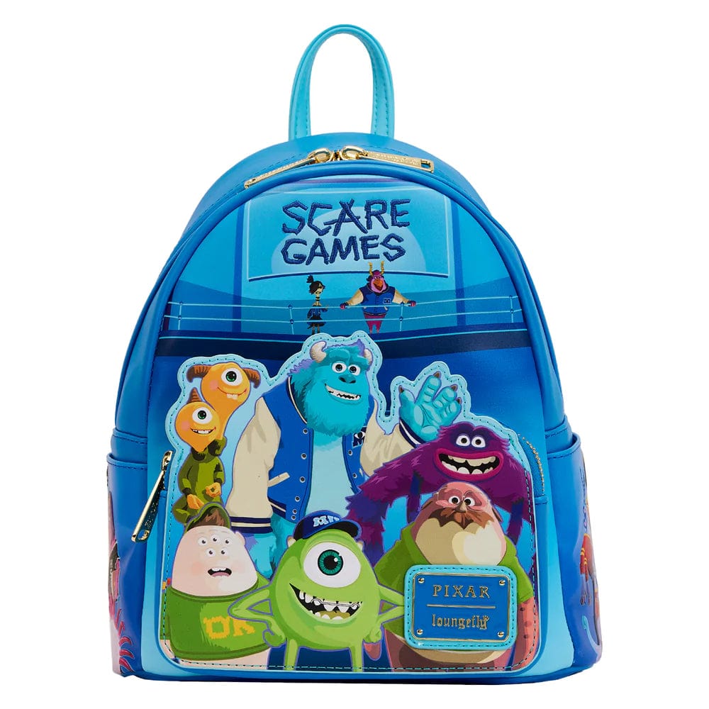 Loungefly Loungefly Pixar Monster's University Scare Games Mini Backpack Kawaii Gifts 671803444676