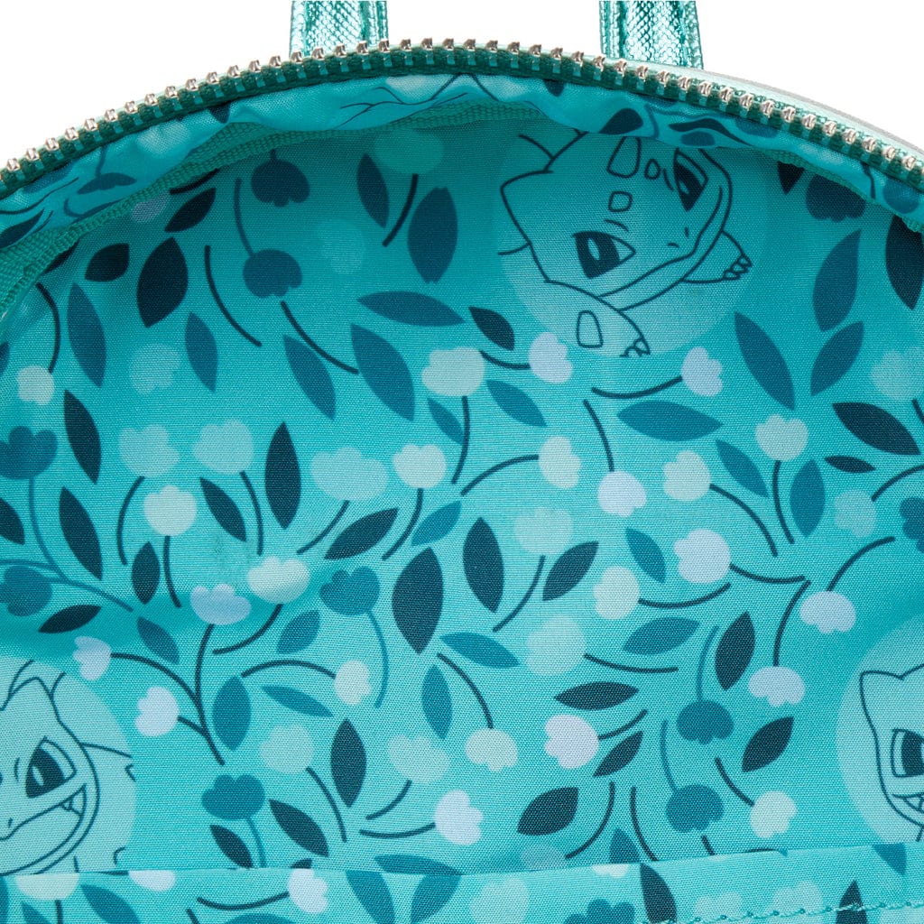 bulbasaur loungefly mini backpack Pokemon Metallic Bulbasaur Mini Backpack