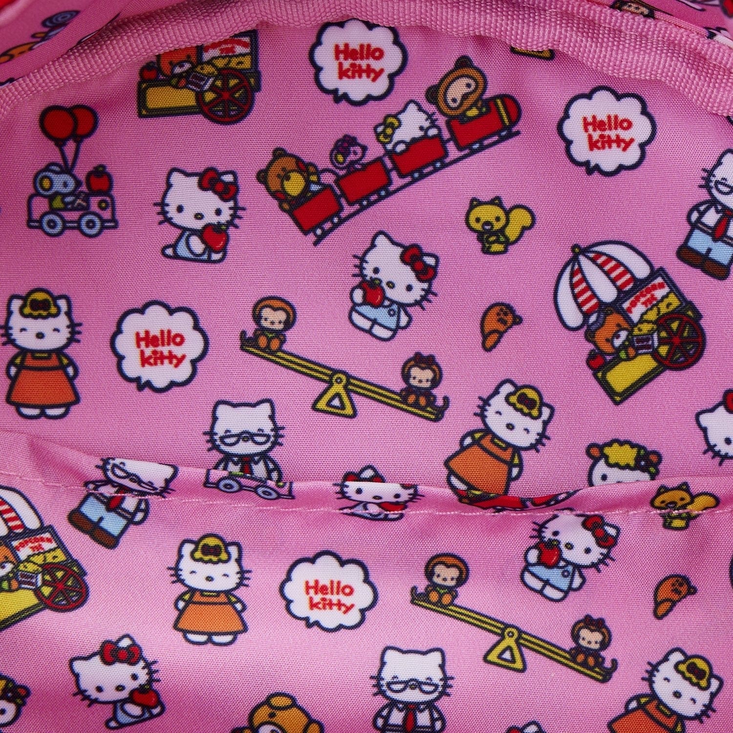 HelloKittyFriends Hello Kitty Face cut Crossbody Small Mini Shoulder Pouch  for Little Toddler Kids Girls,Pink,White