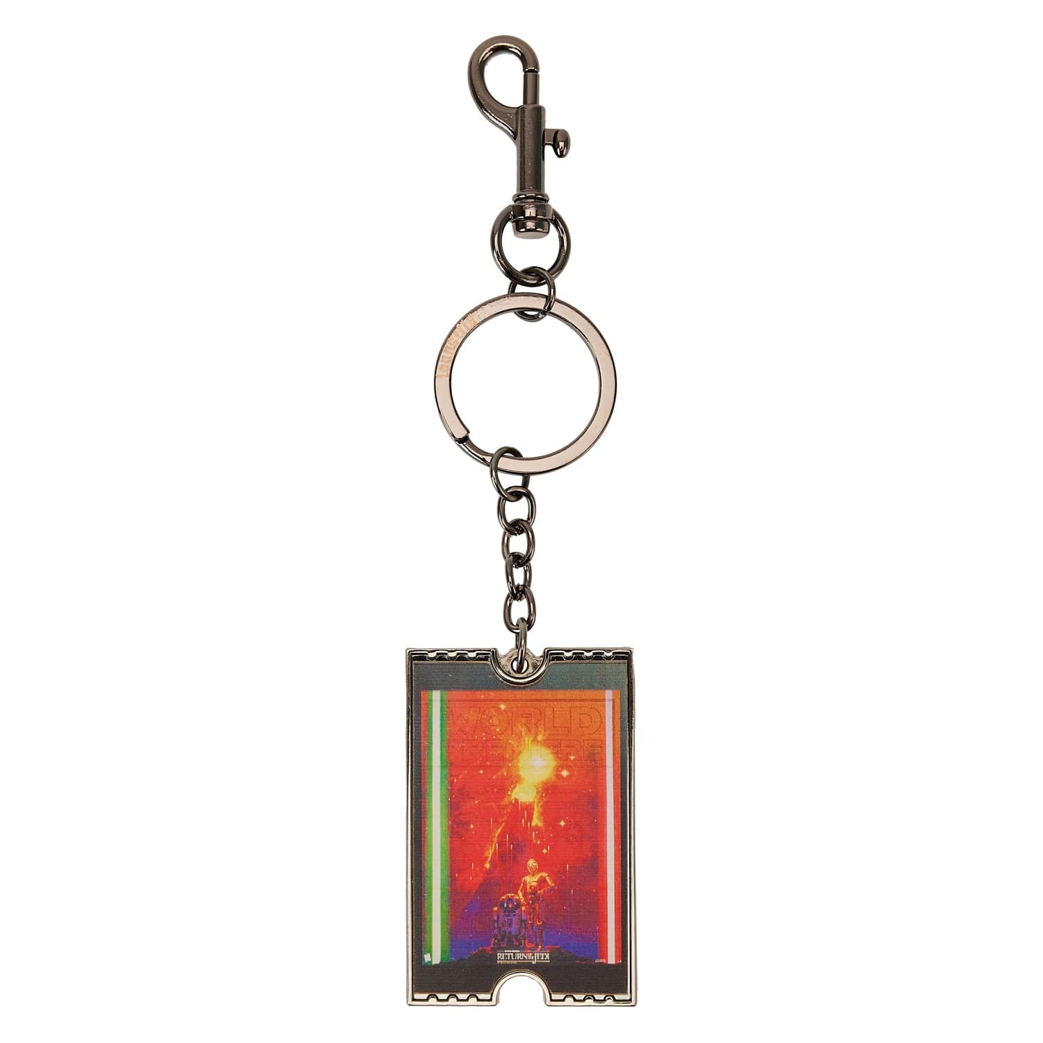 Loungefly Loungefly Star Wars Return of the Jedi 40th Anniversary World Premiere Ticket Lenticular Keychain Kawaii Gifts 671803391697