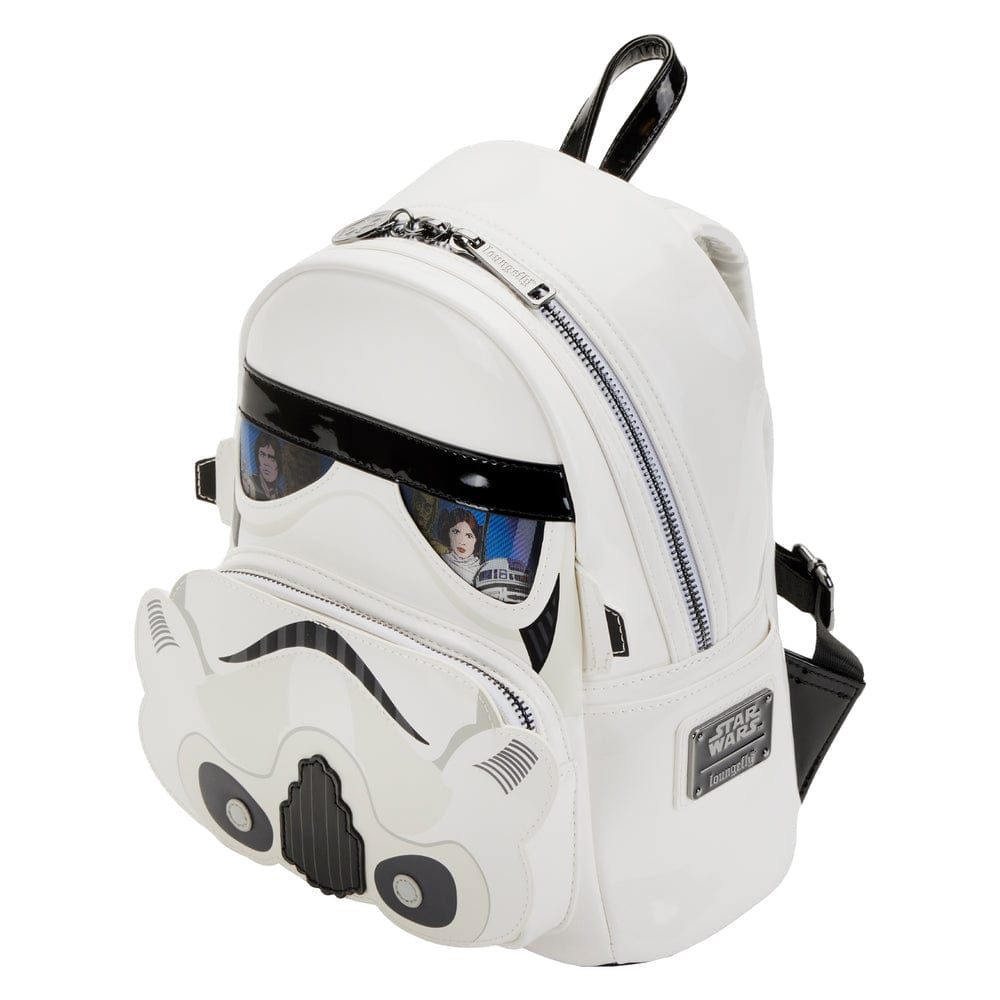 Loungefly Loungefly Stormtrooper Lenticular Cosplay Mini Backpack Kawaii Gifts 671803405936