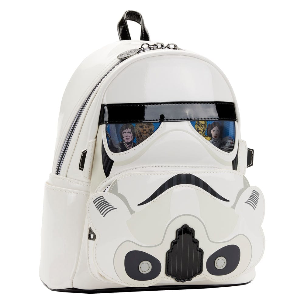 Loungefly Loungefly Stormtrooper Lenticular Cosplay Mini Backpack Kawaii Gifts 671803405936