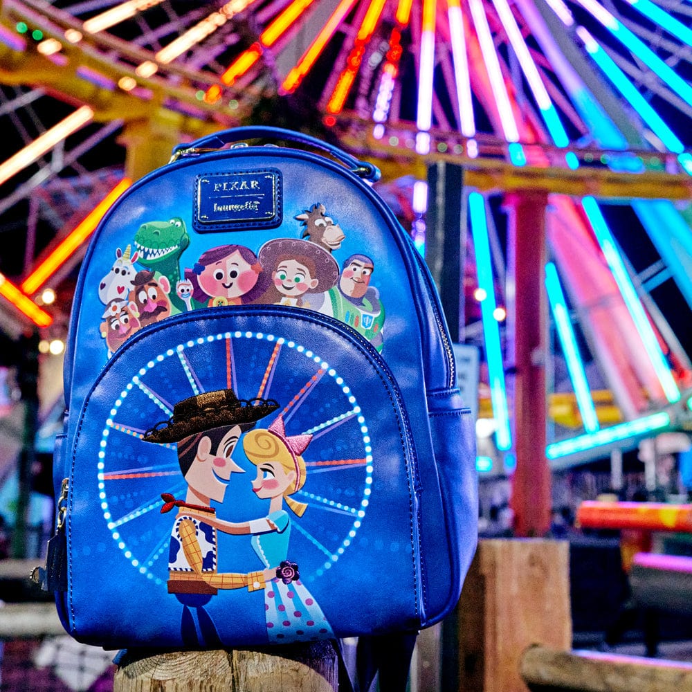 it mini.backpack movie Loungefly Pixar Moment Toy Story Woody Bo Peep Backpack