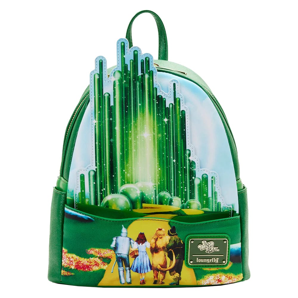 green light up mini backpack Wizard of oz Emerald City Mini Backpack
