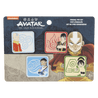 Loungefly LF Avatar: The Last Airbender Elements 4pc Pin Set Kawaii Gifts 671803394247