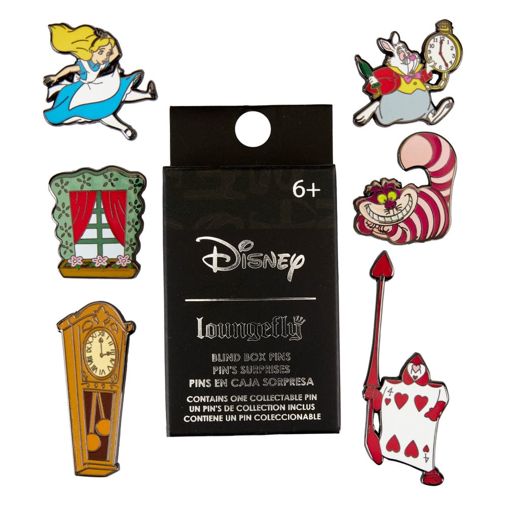 Loungefly Loungefly Disney Alice in Wonderland Pins Surprise Box Kawaii Gifts 671803414983