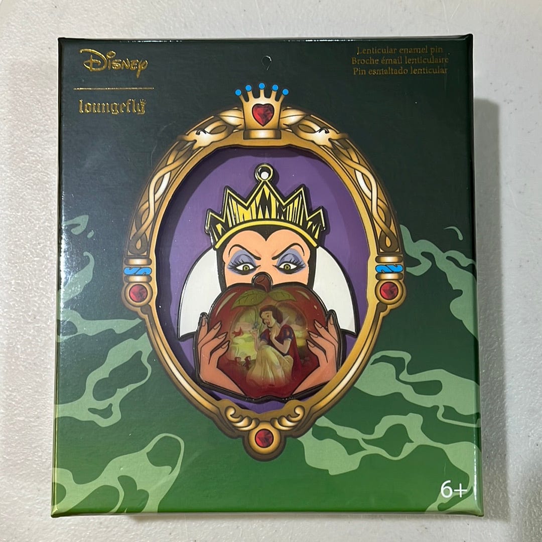 Loungefly Loungefly Disney Snow White Evil Queen 3" Collector Box Pin Kawaii Gifts 671803430327