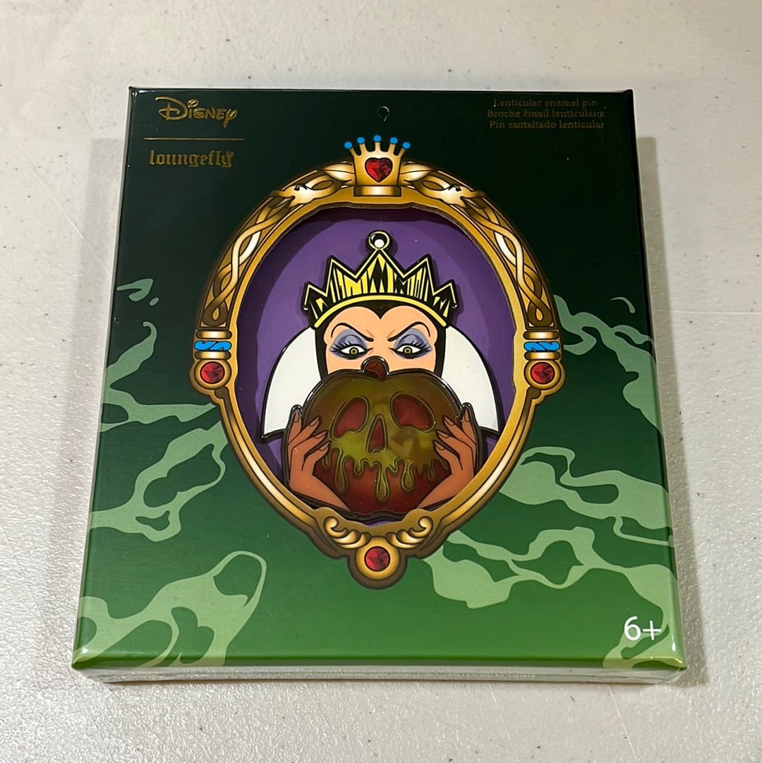 Loungefly Loungefly Disney Snow White Evil Queen 3" Collector Box Pin Kawaii Gifts 671803430327