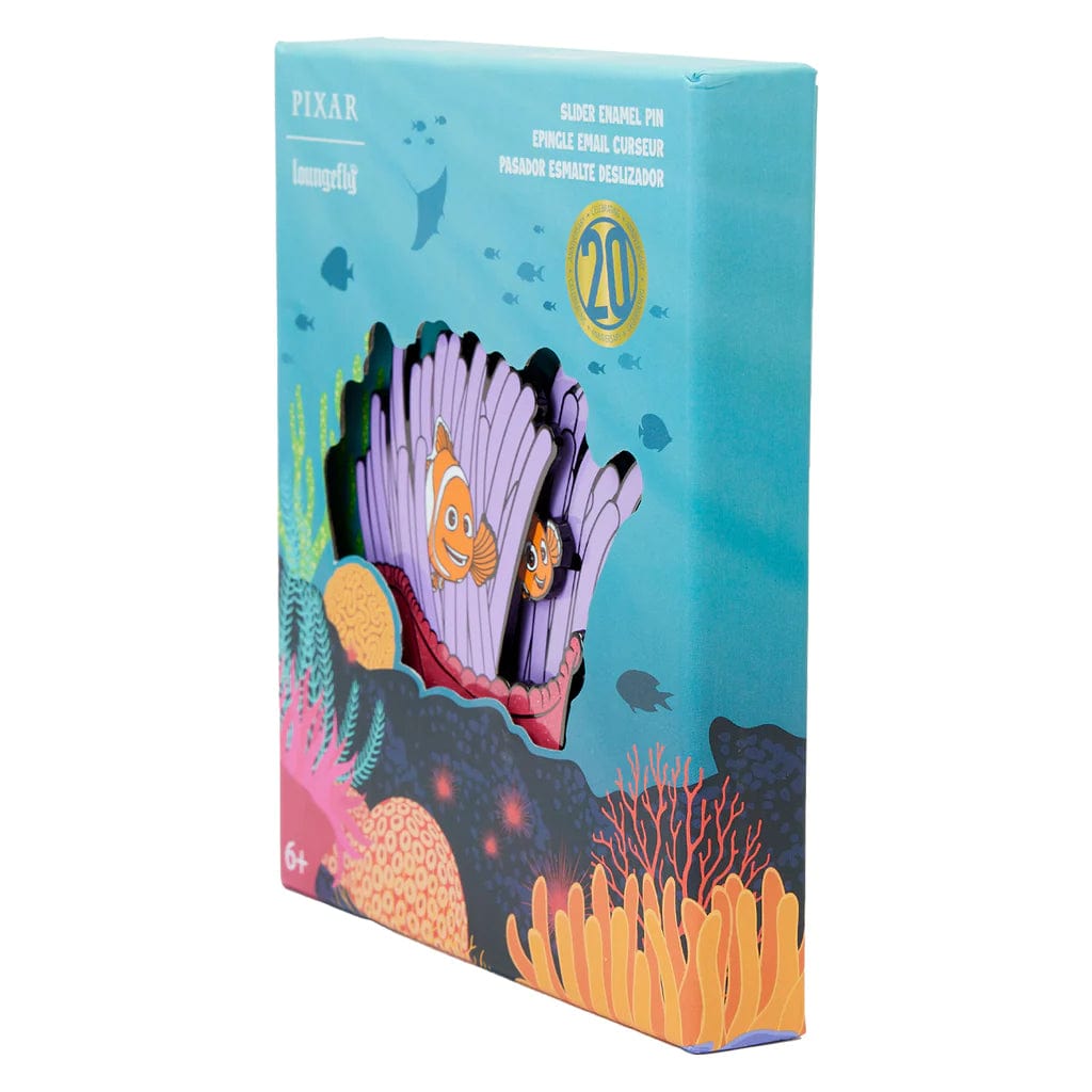 Loungefly Loungefly Finding Nemo 20th Anniversary Sliding Pin Kawaii Gifts 671803393240