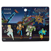 Loungefly Loungefly Pixar Toy Story Ferris Wheel Movie Moment 4pc Pin Set Kawaii Gifts 671803415454