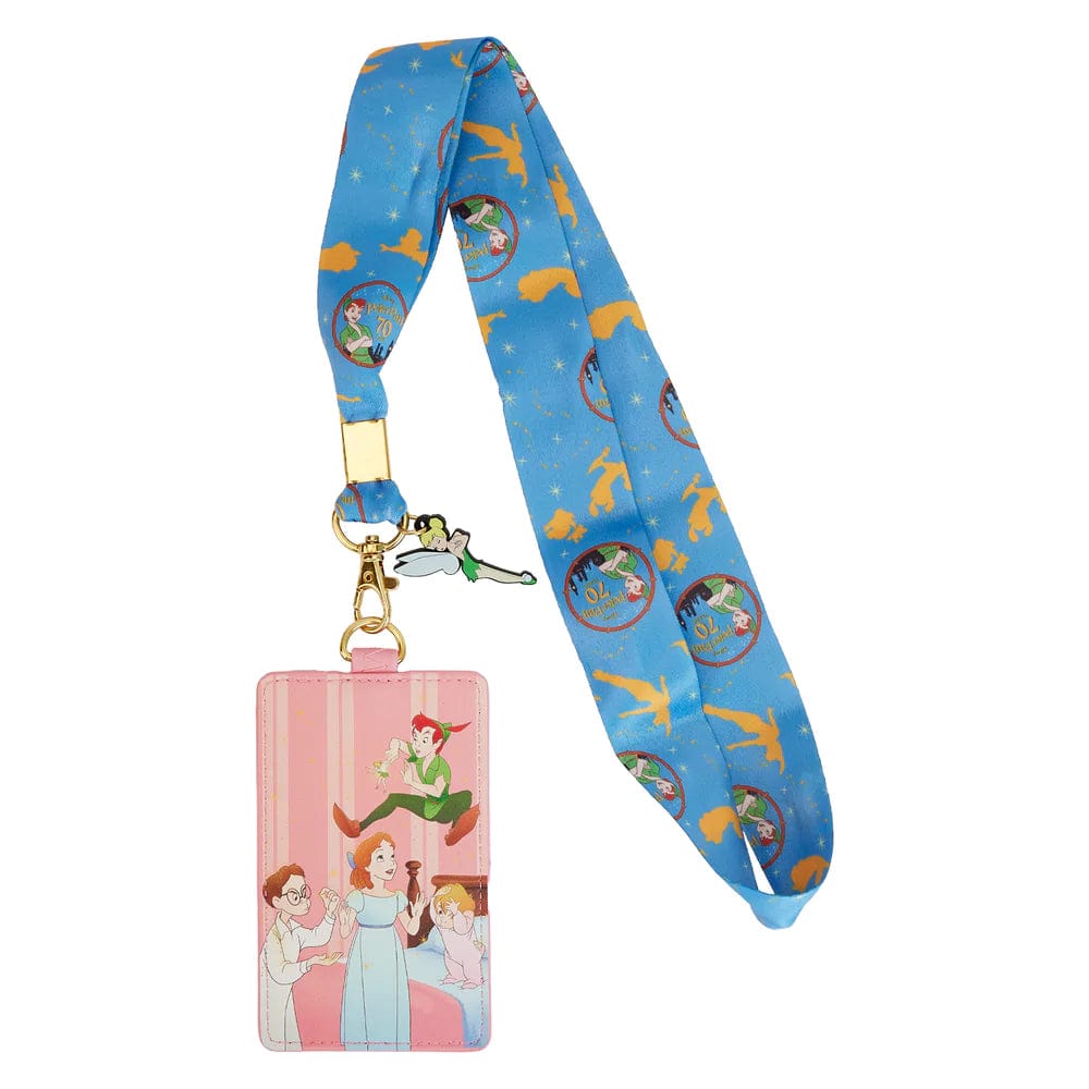 Loungefly Loungefly Disney Peter Pan 70th Anniversary You Can Fly Lanyard with Card Holder Kawaii Gifts