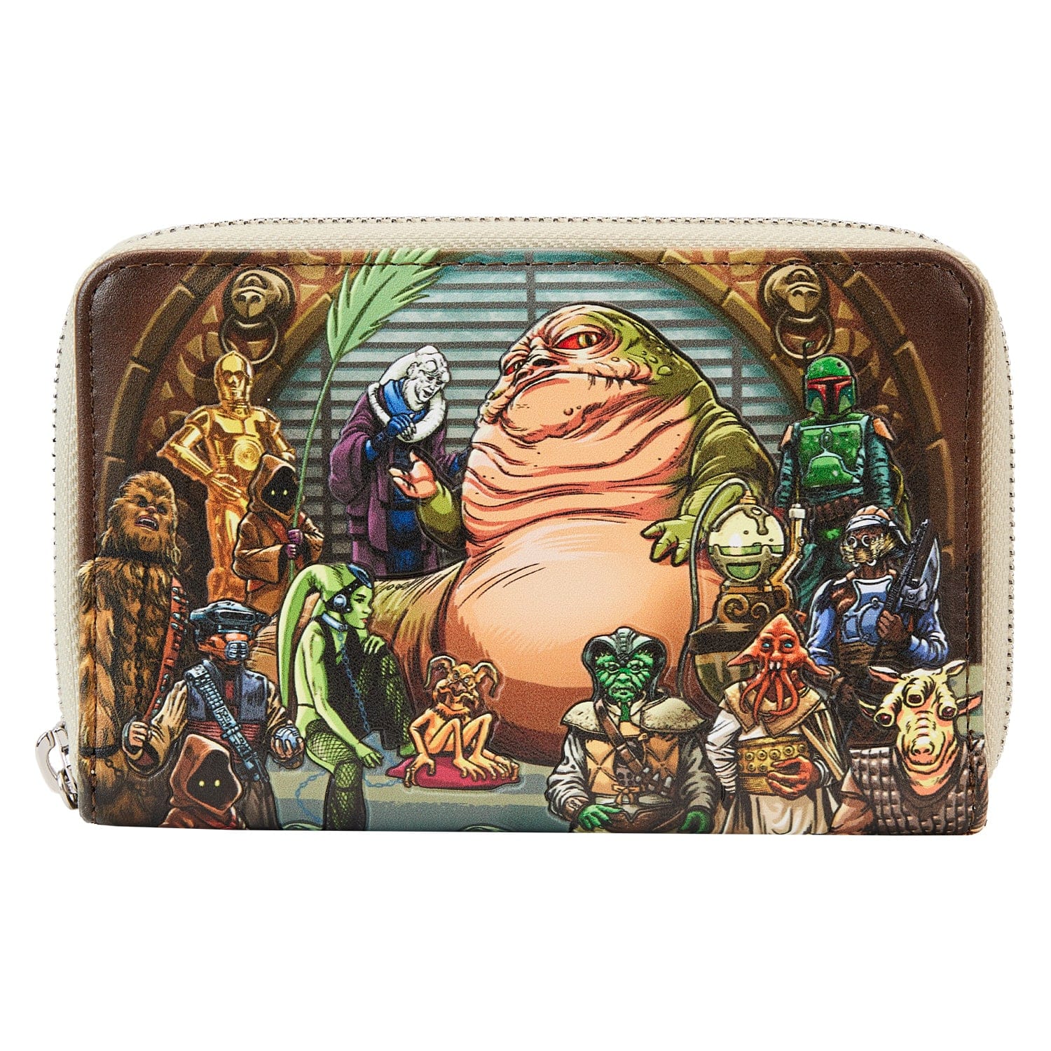 Loungefly Loungefly Star Wars Return of the Jedi 40th Anniversary Jabba's Palace Wallet Kawaii Gifts 671803453876