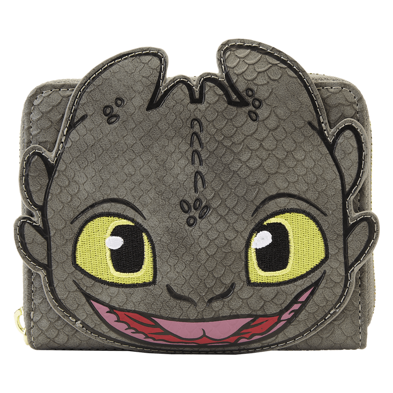 Loungefly LF How to Train Your Dragon Toothless Cosplay Zip Around Wallet Kawaii Gifts 671803392694