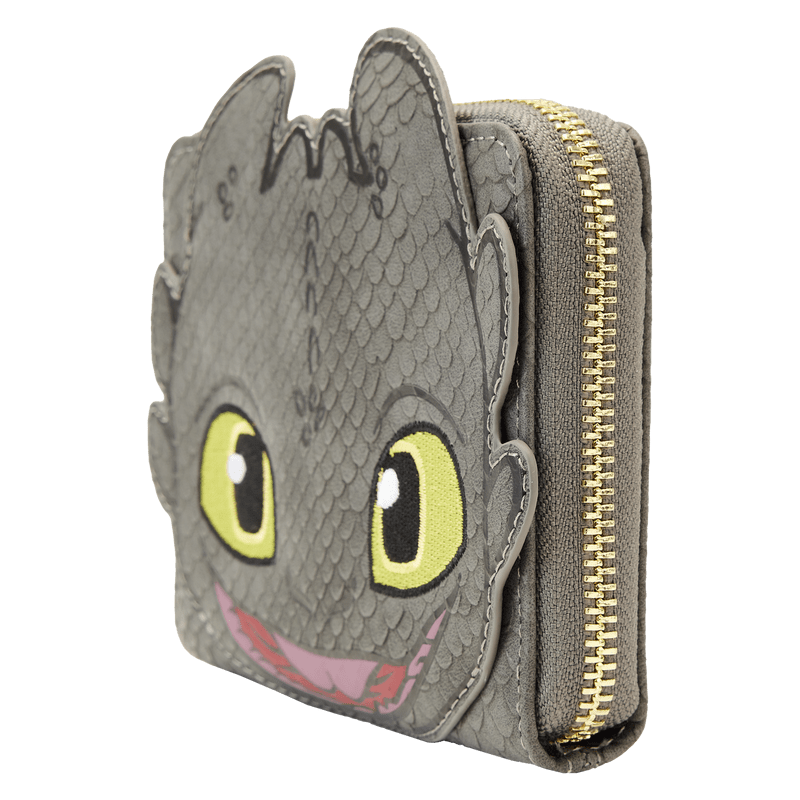 Loungefly LF How to Train Your Dragon Toothless Cosplay Zip Around Wallet Kawaii Gifts 671803392694