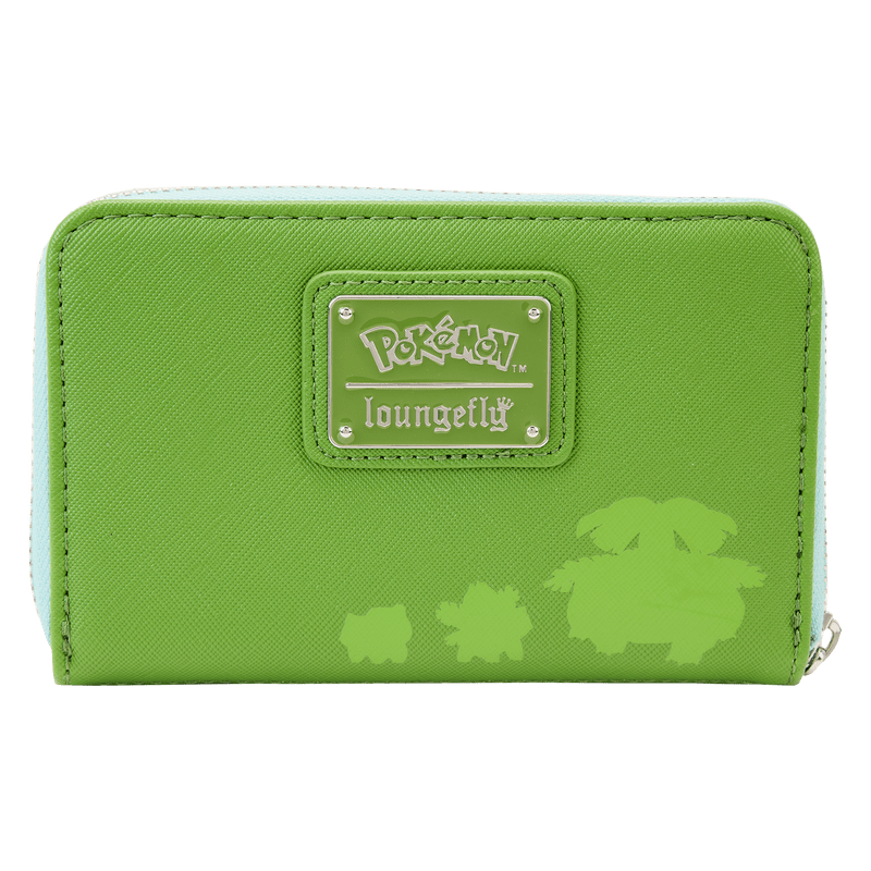 Loungefly LF Pokémon Bulbasaur Evolution Zip Around Wallet Kawaii Gifts 671803391413