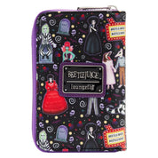 Loungefly Loungefly Beetlejuice Icons Zip Around Wallet Kawaii Gifts 71803437609