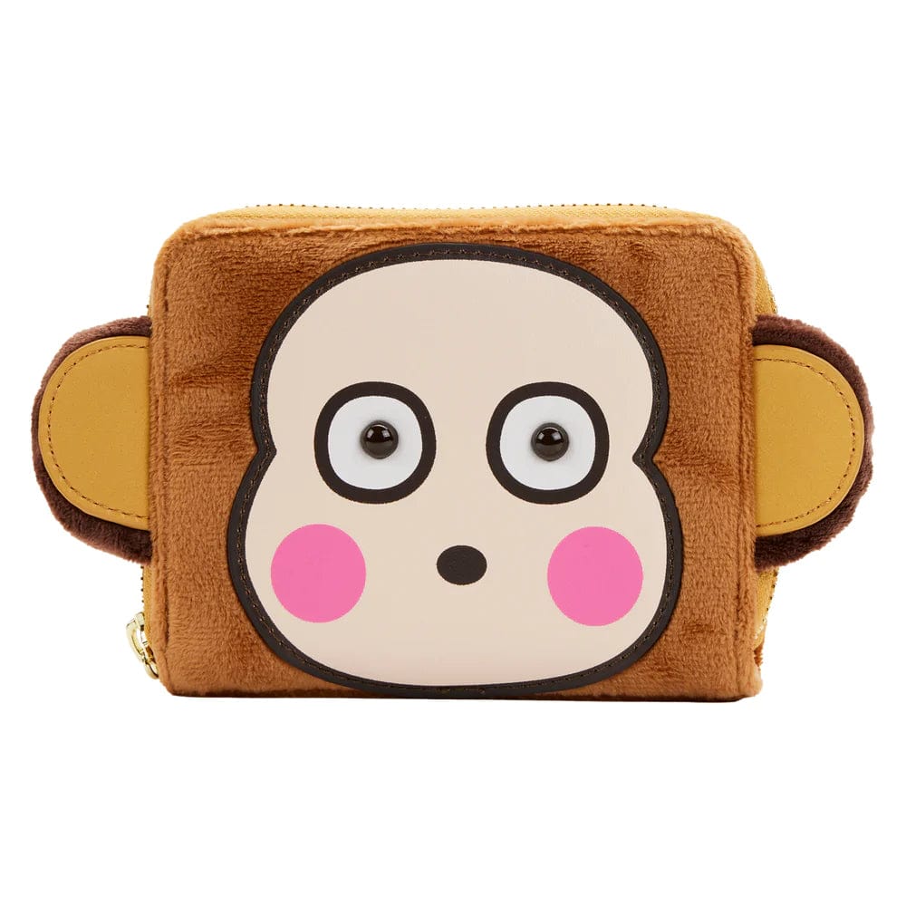 Loungefly Loungefly Sanrio Monkichi Cosplay Zip Around Wallet Kawaii Gifts