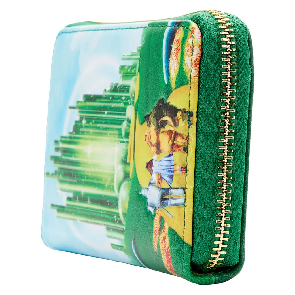 Loungefly Loungefly Wizard of Oz Emerald City Zip Around Wallet Kawaii Gifts 71803441194