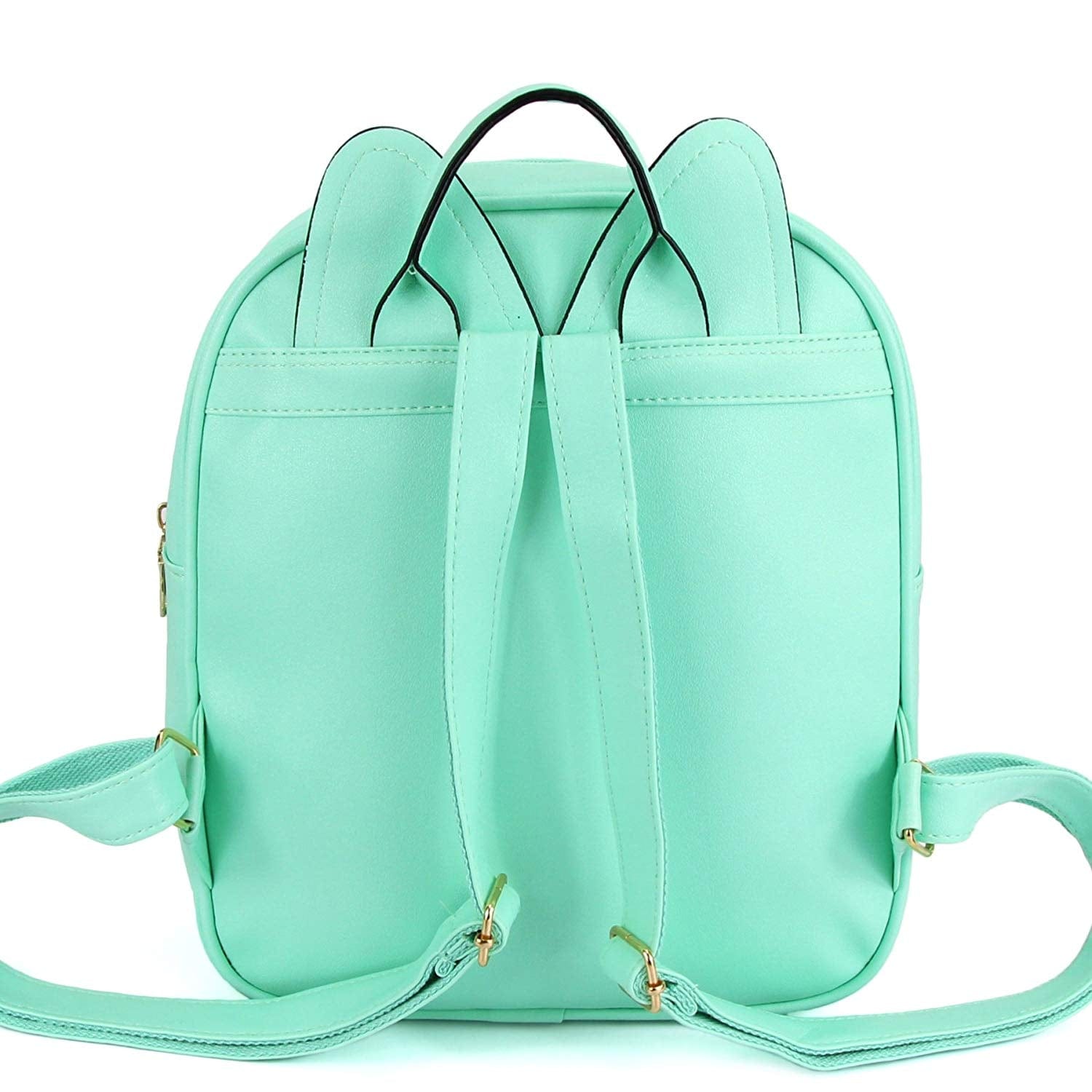 Macaron Cat Ear Ita Bag Backpack with Clear Window Kawaii Gifts 74560454