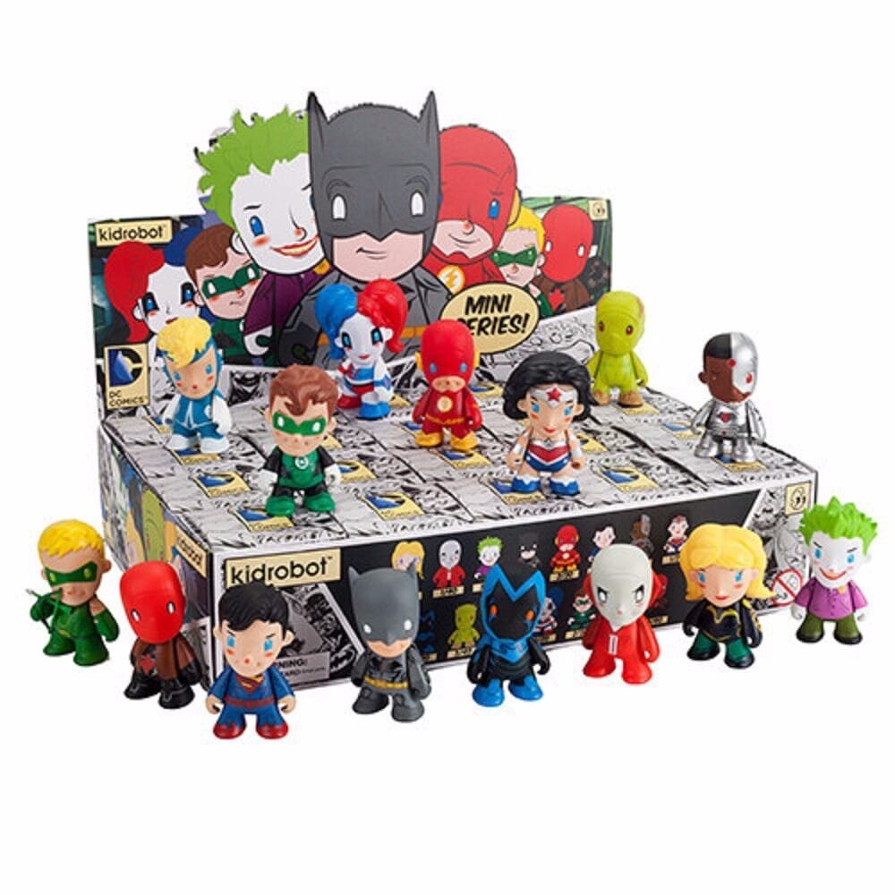 NECA DC Universe 3" Vinyl Figure Surprise Box Kawaii Gifts 883975139100