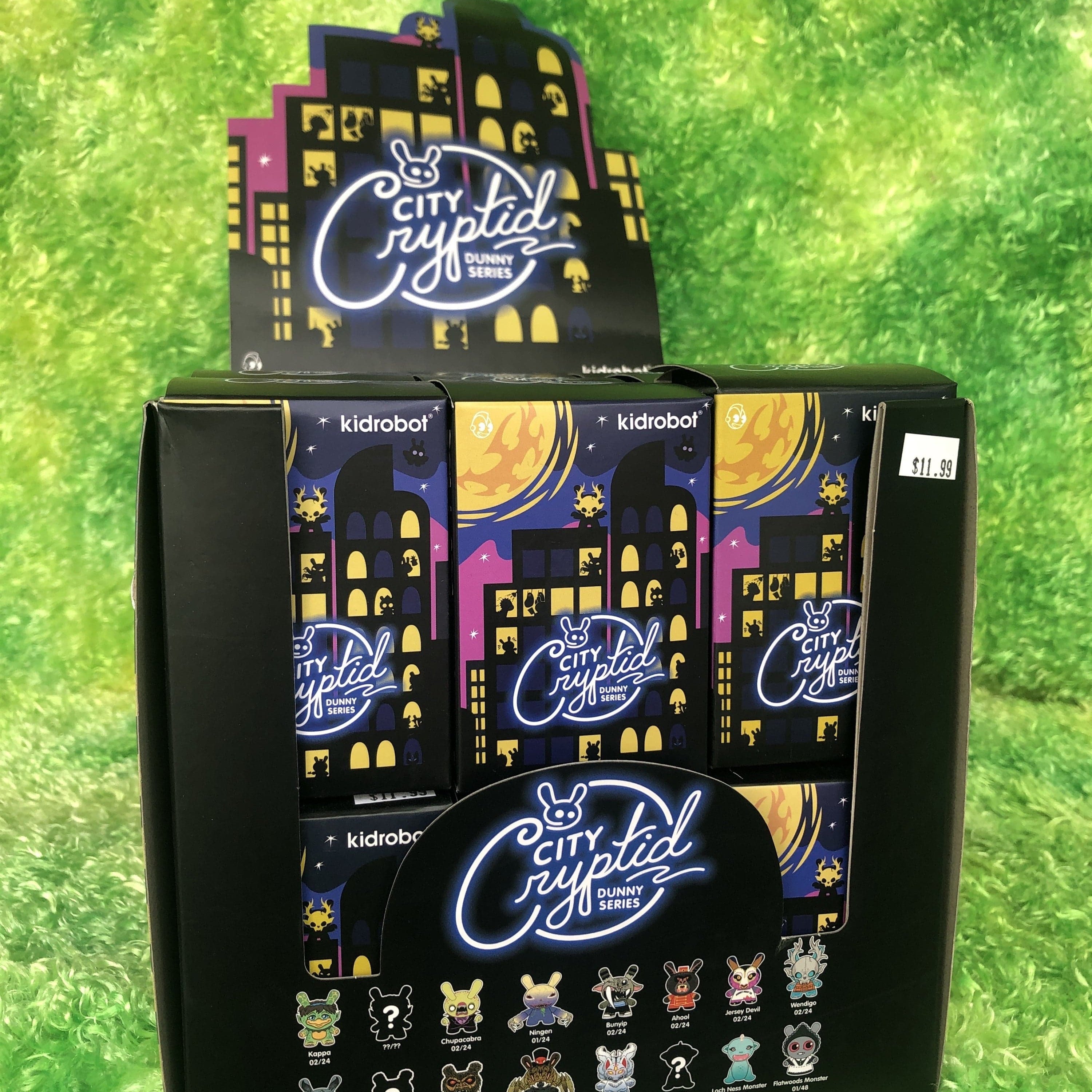 Kidrobot City Cryptid Dunny Vinyl Mini Figure Surprise Box Scott Tolleson