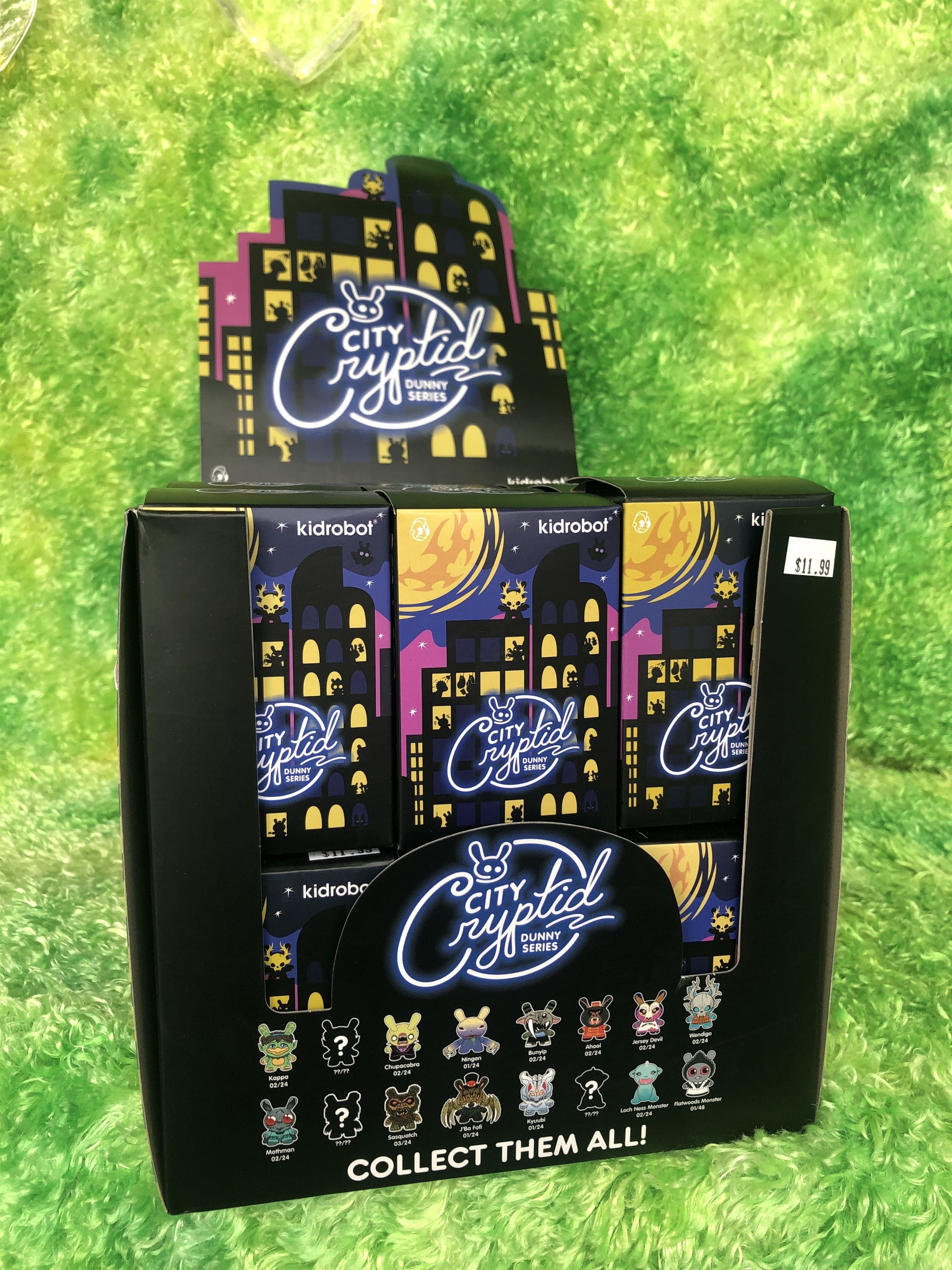 Kidrobot City Cryptid Dunny Vinyl Mini Figure Surprise Box Scott Tolleson
