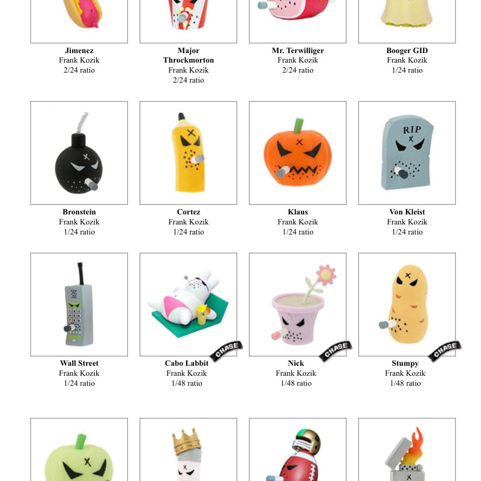 NECA Kidrobot Mongers Filter Kings Blind Box Kawaii Gifts 883975060428