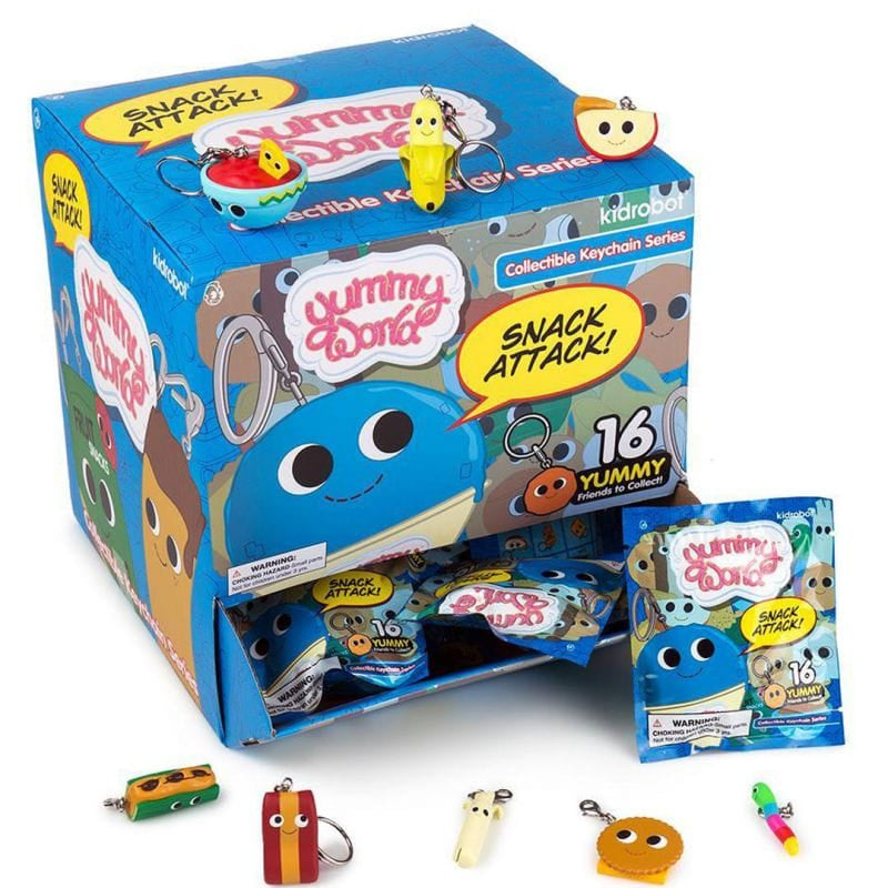 NECA Yummy World Snack Attack Keychain Series from Kidrobot Kawaii Gifts 883975152390