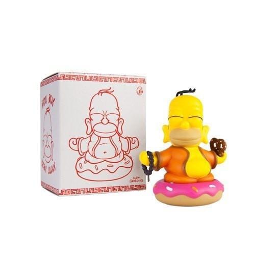 NECA Simpsons Homer Buddha 3" Vinyl Figure Kawaii Gifts 883975137632