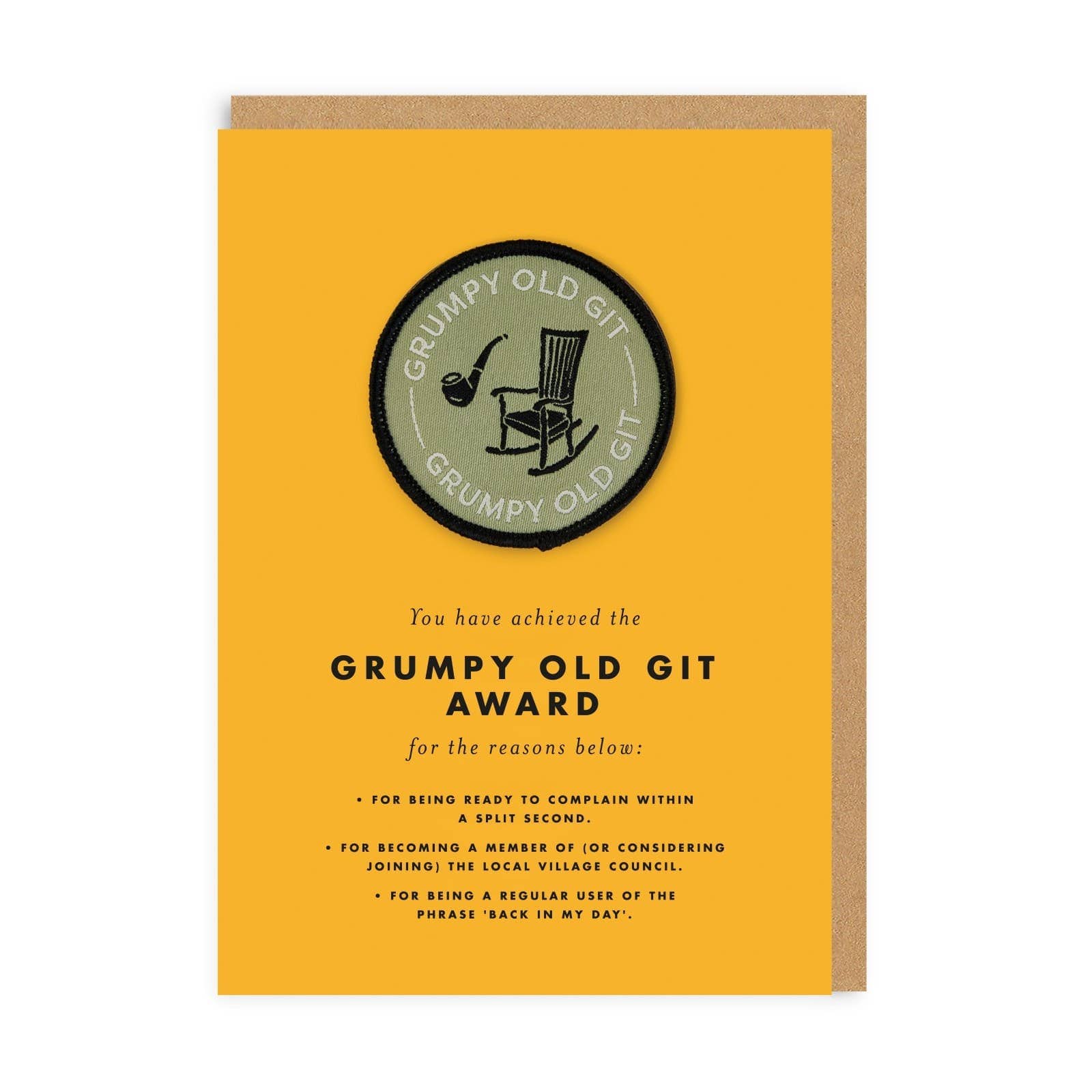 Ohh Deer Grumpy Old Git Greeting Card Kawaii Gifts 5060548319632
