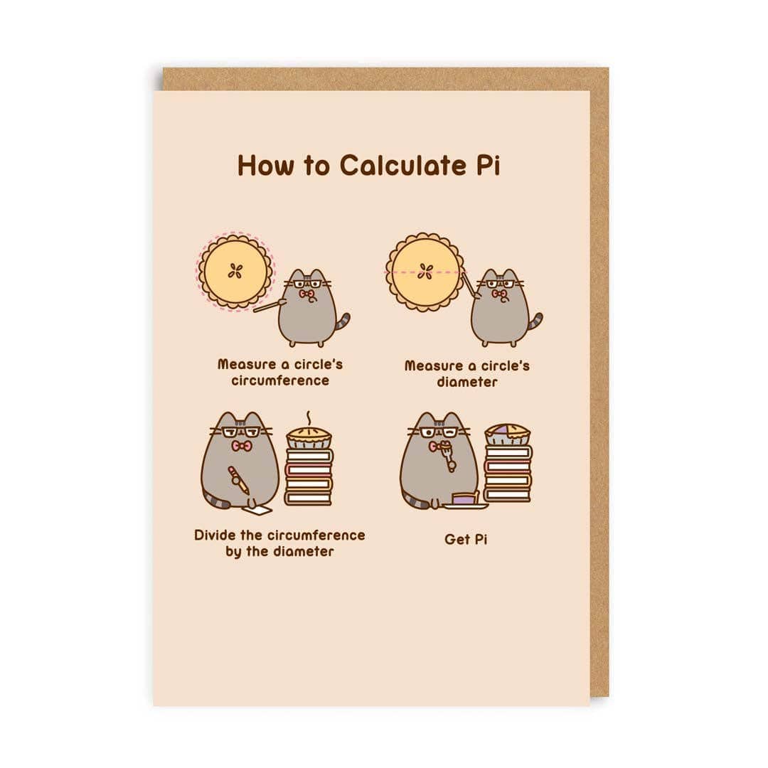 Ohh Deer How To Calculate Pi Kawaii Gifts
