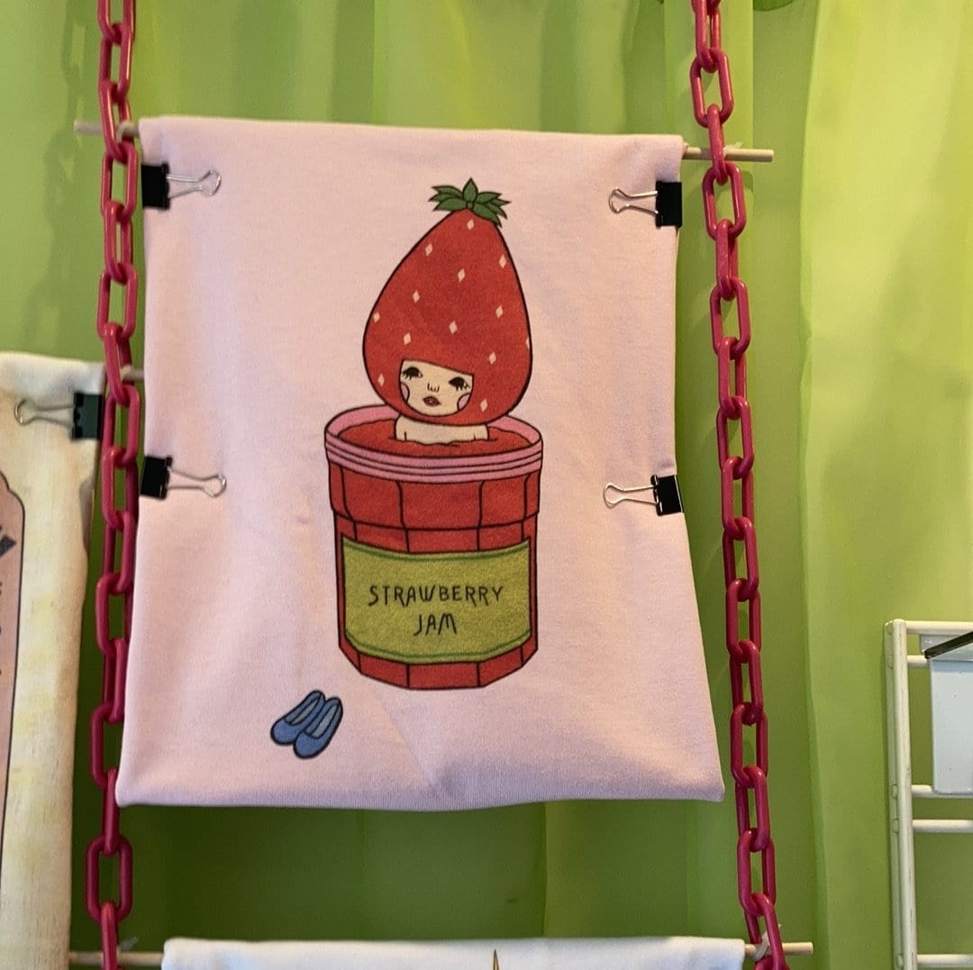 PopKiller Naoshi Strawberry Jam Bath Classic T-Shirt Kawaii Gifts