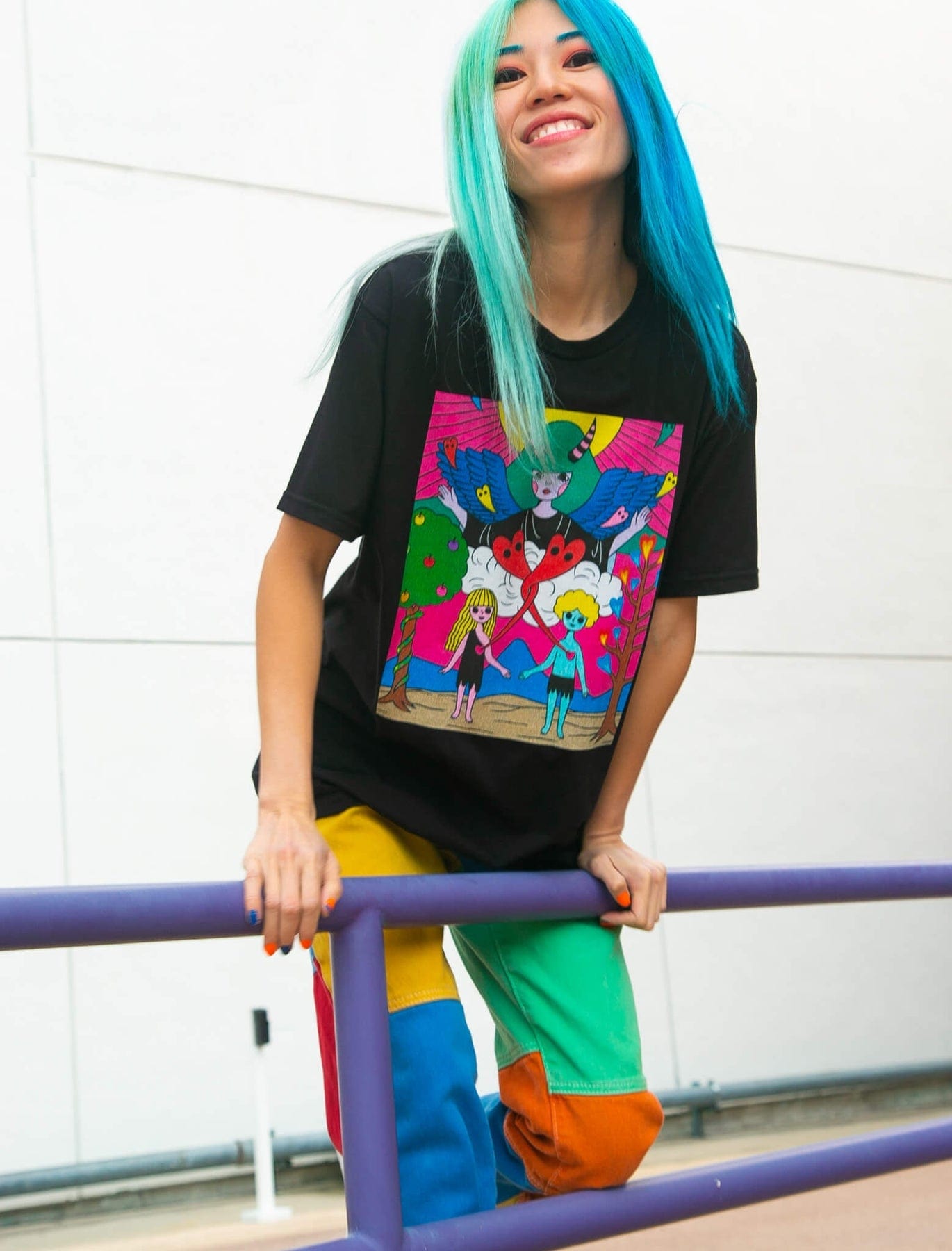 PopKiller Popkiller NAOSHI THE LOVERS CLASSIC T-SHIRT Small Kawaii Gifts 45959382