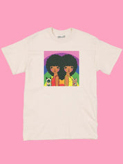 PopKiller Popkiller NAOSHI WE LOVE RAINBOW CLASSIC T-SHIRT Kawaii Gifts