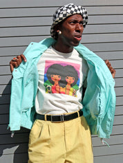 PopKiller Popkiller NAOSHI WE LOVE RAINBOW CLASSIC T-SHIRT Small Kawaii Gifts 69093590
