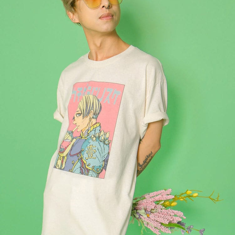 PopKiller Popkiller SHINNOSUKE UCHIDA BOY CLASSIC T-SHIRT Small Kawaii Gifts 83478742
