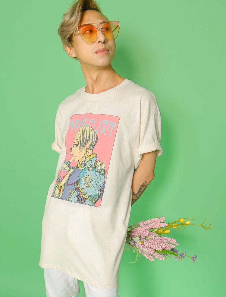 PopKiller Popkiller SHINNOSUKE UCHIDA BOY CLASSIC T-SHIRT Small Kawaii Gifts 83478742