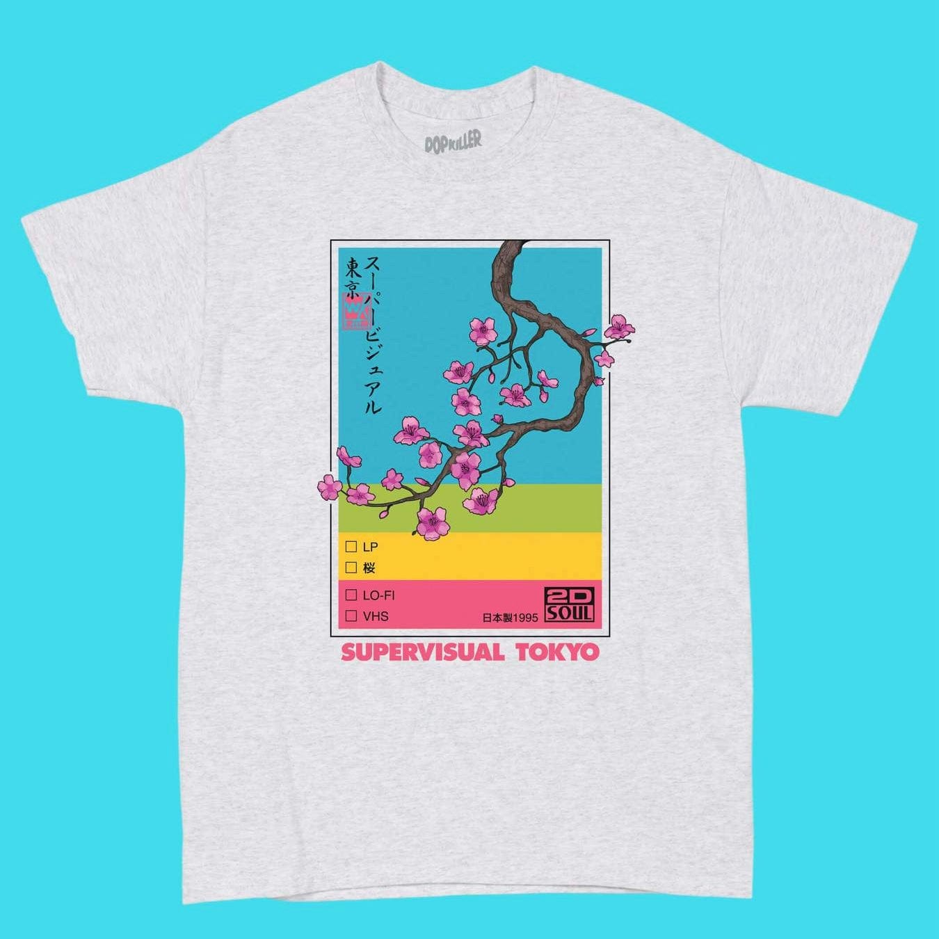 PopKiller Popkiller Warakami Vaporwave Supervisual Tokyo Classic T-Shirt Kawaii Gifts