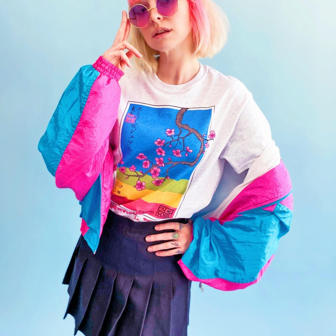 PopKiller Popkiller Warakami Vaporwave Supervisual Tokyo Classic T-Shirt Small Kawaii Gifts 17579445