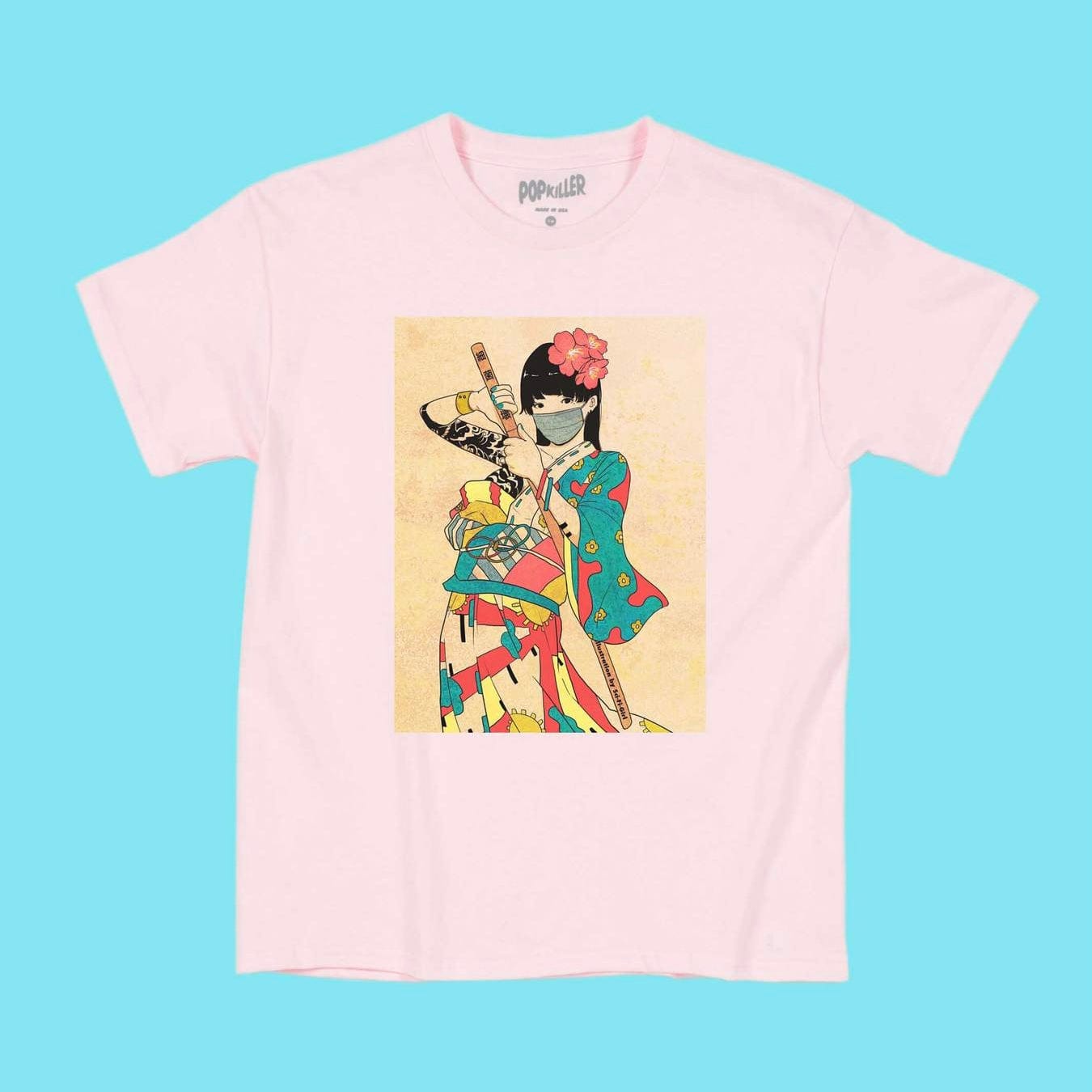 PopKiller Sci Fi Girl Virus Buster Classic T-Shirt Kawaii Gifts
