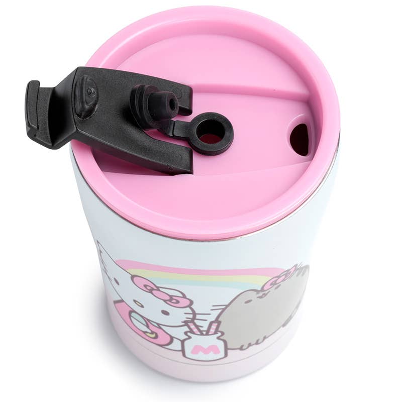 Puckator Ltd Hello Kitty X Pusheen Insulated Food & Drink Cup 300ml Kawaii Gifts